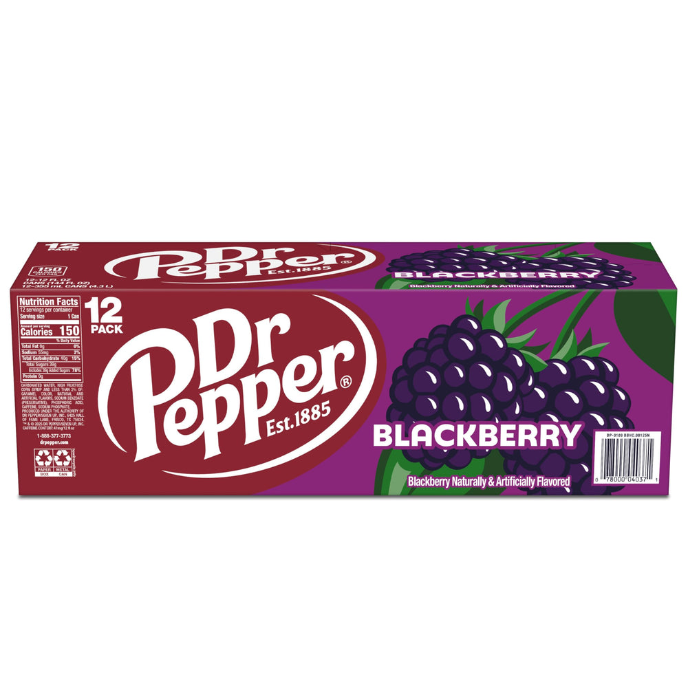 Dr Pepper Blackberry served in a glass, perfect for sharing moments.