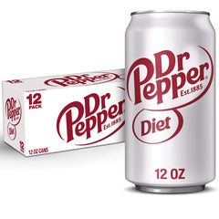 Diet Dr Pepper 12-pack cans ready for gatherings and sharing.