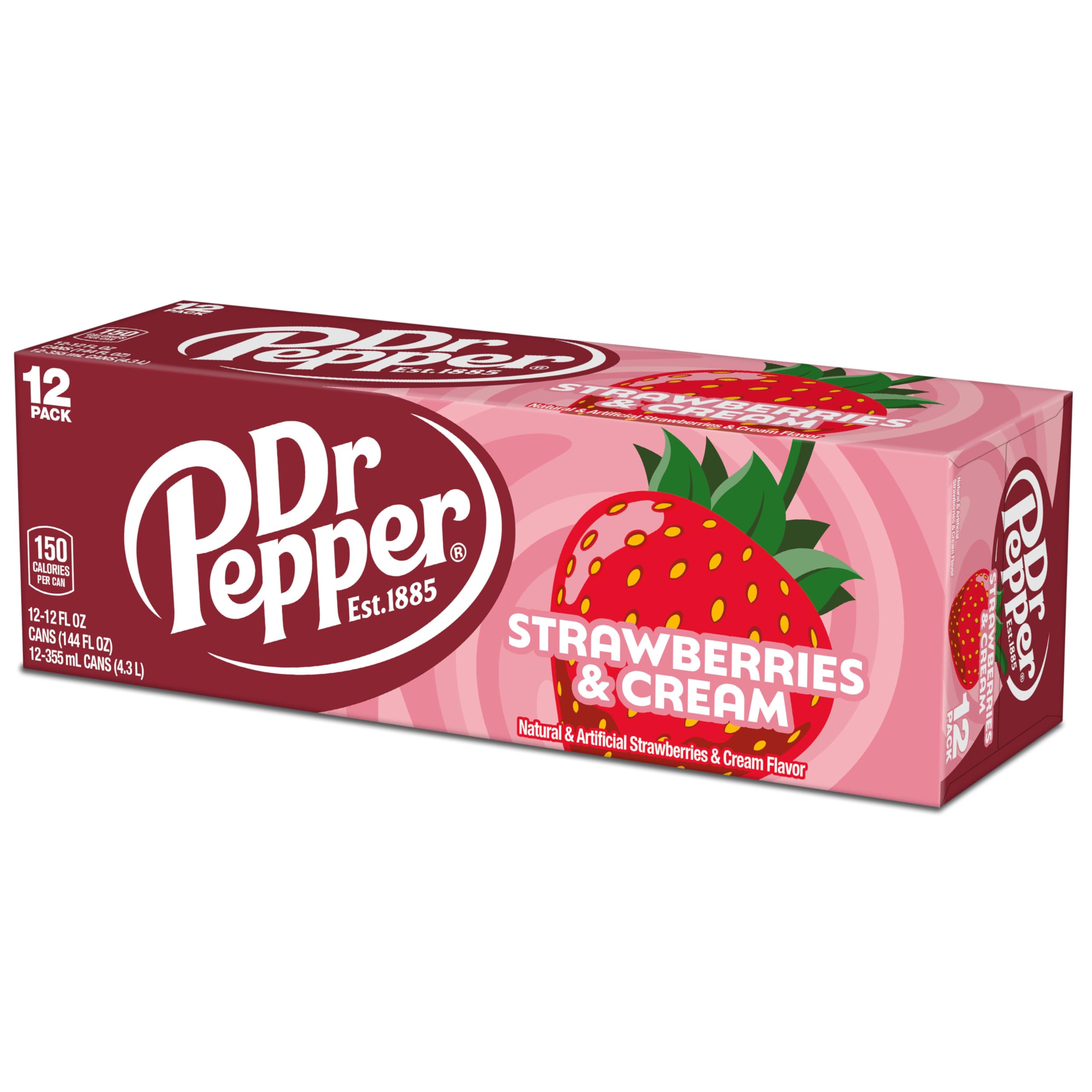 Casual lunch with Dr Pepper Strawberries and Cream at the desk.