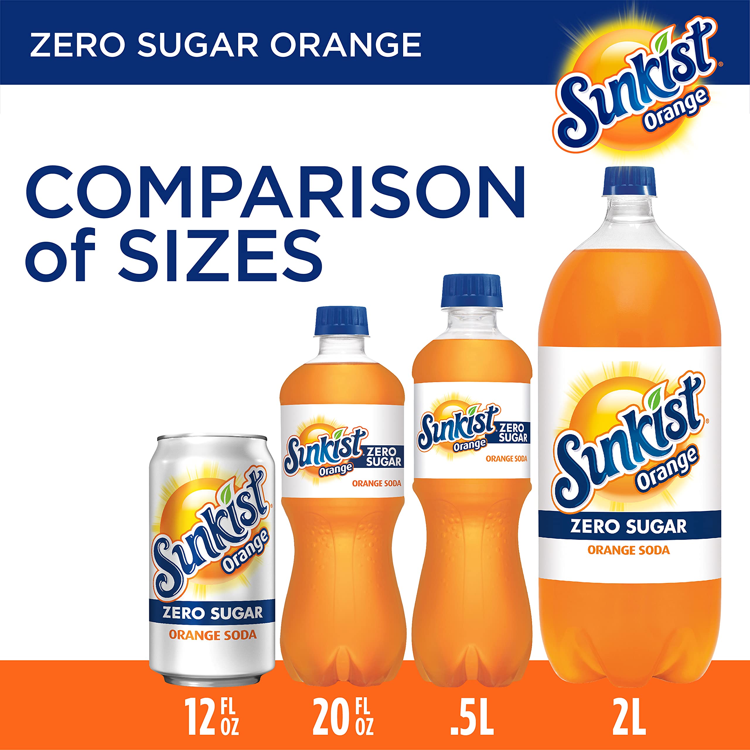Dr Pepper Sunkist Zero Sugar orange soda pouring into a glass, refreshing citrus cascade.