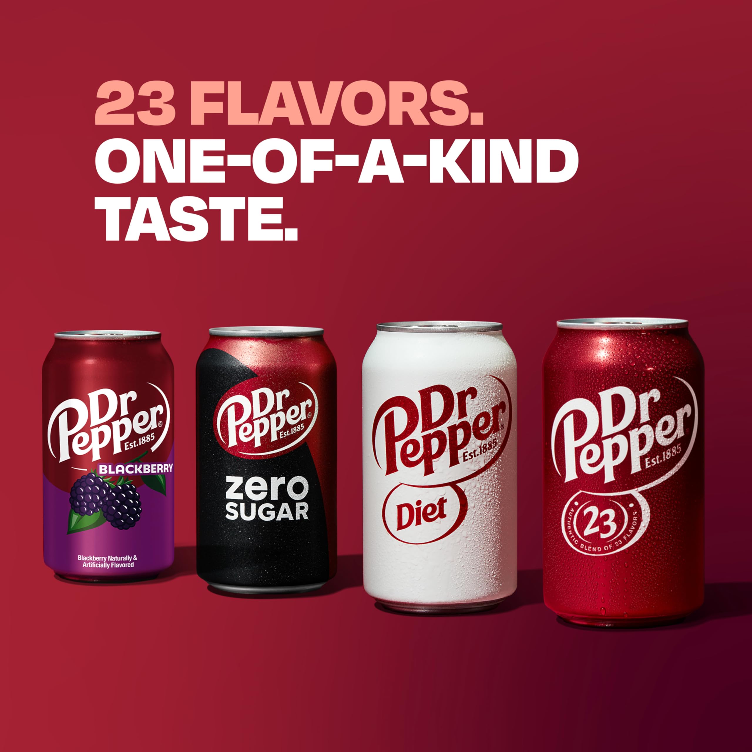 Display box for Dr Pepper Zero Sugar 12-pack, ready to stock