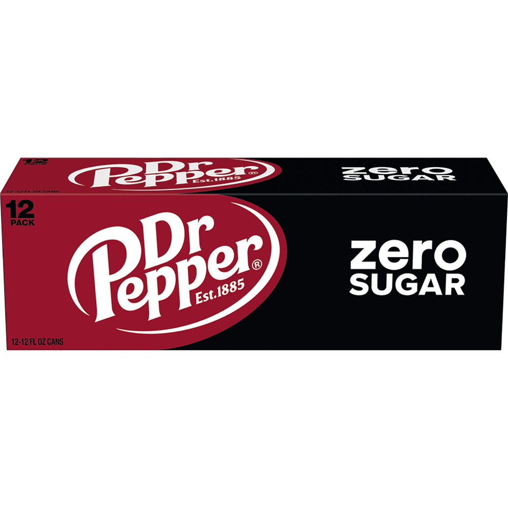 Game-day table with Dr Pepper Zero Sugar ready to serve