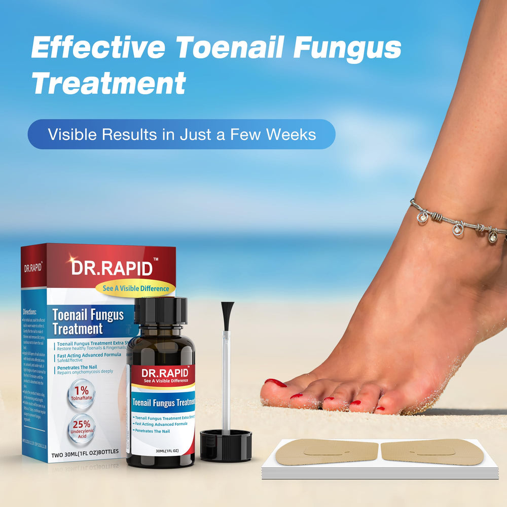 DR.RAPID patches fit nails of all sizes.