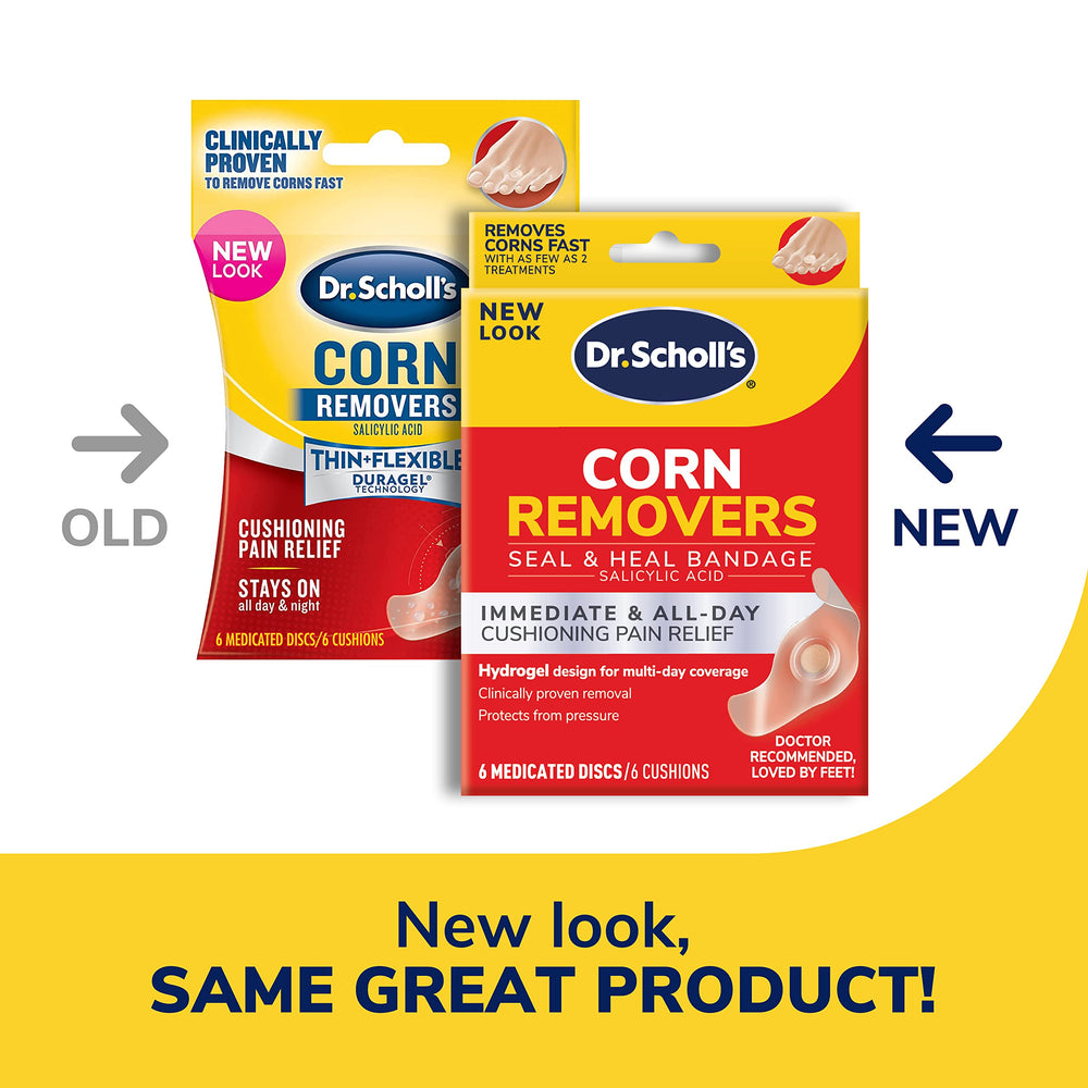 Closeup of the hydrogel layer in Dr. Scholl's Corn Removers for cushioning