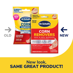 Closeup of the hydrogel layer in Dr. Scholl's Corn Removers for cushioning