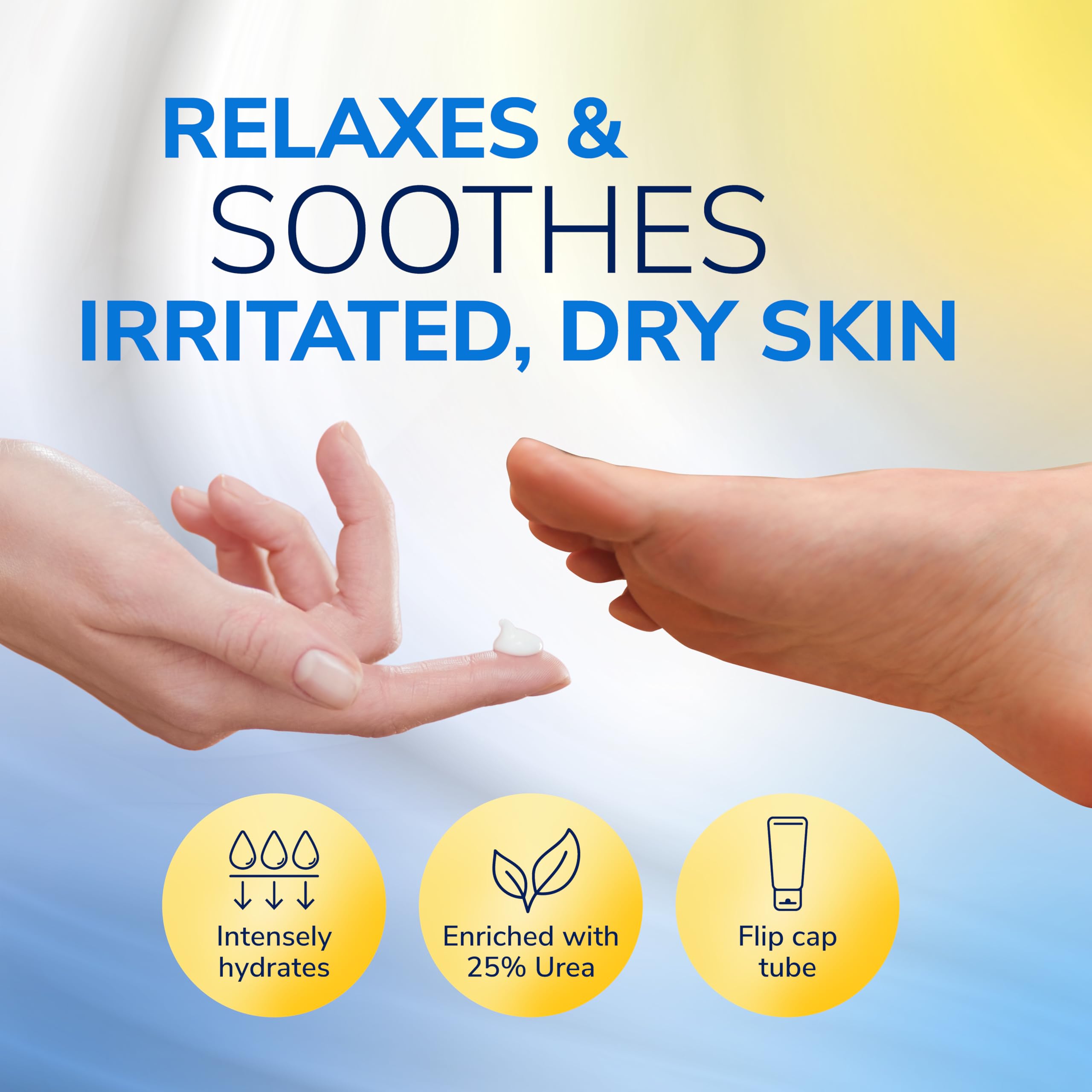 Dr. Scholl's epsom salt and essential oils blend.