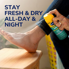 Dr. Scholl's Odor-X keeps feet dry for 24 hours during activities