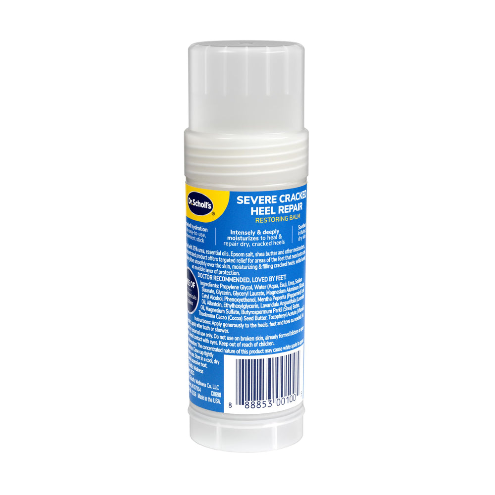 Dr. Scholl's 3-pack box shown for extended use.