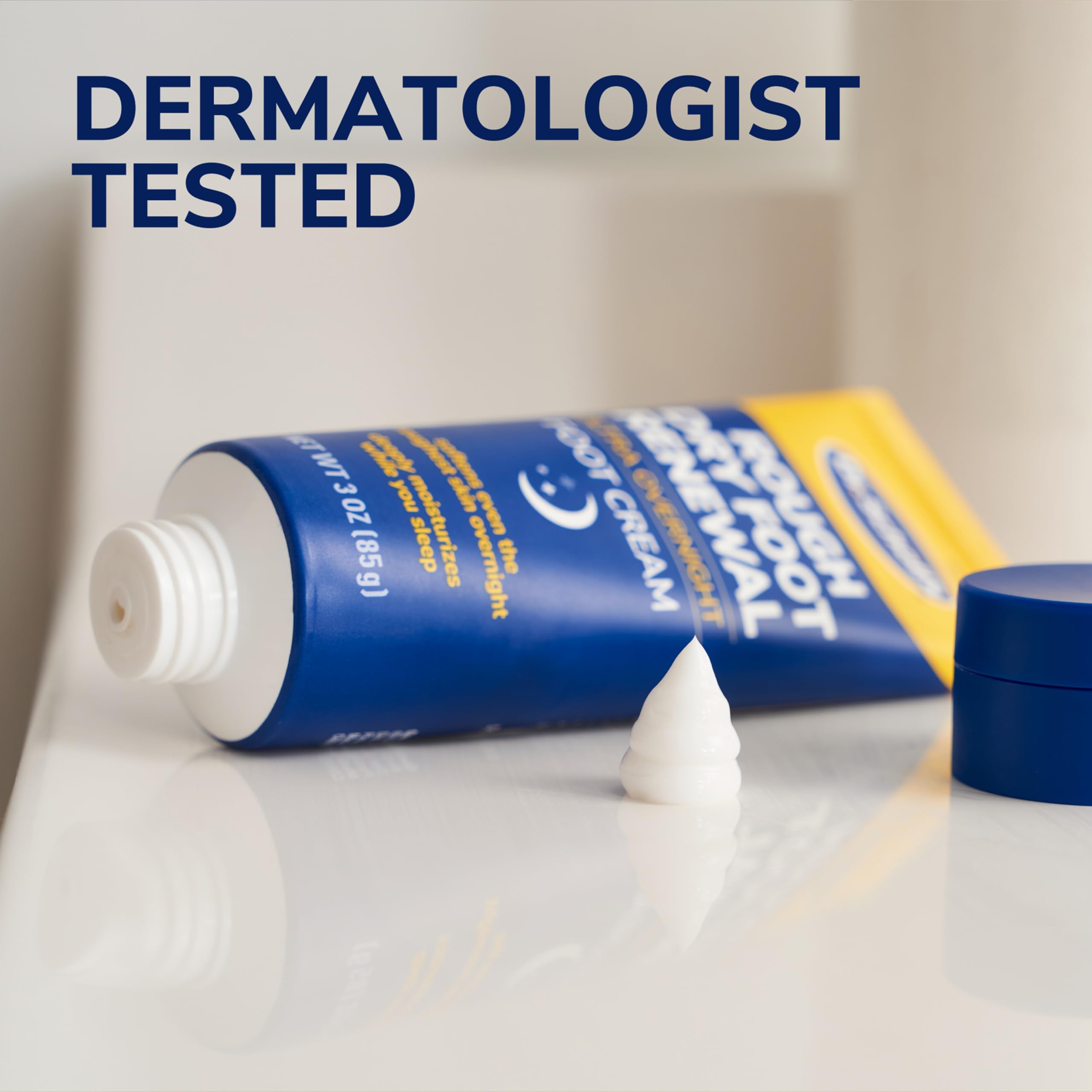 Feet look softer and more hydrated after use of the kit.