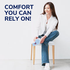 Dr. Scholl's Tri-Comfort Insoles heel cushion enhances stability