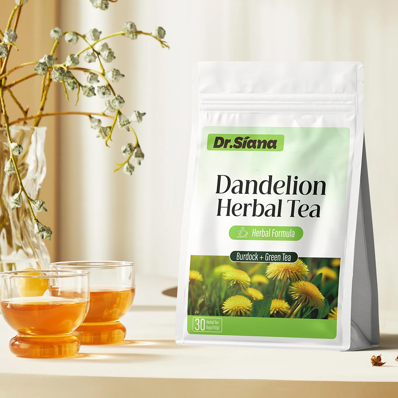 Dr. Siana 13-herbal blend offers a unique flavor profile.