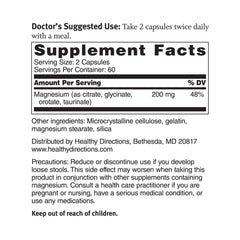 Dr. Sinatra Magnesium Broad-Spectrum capsules support cardiovascular wellness.
