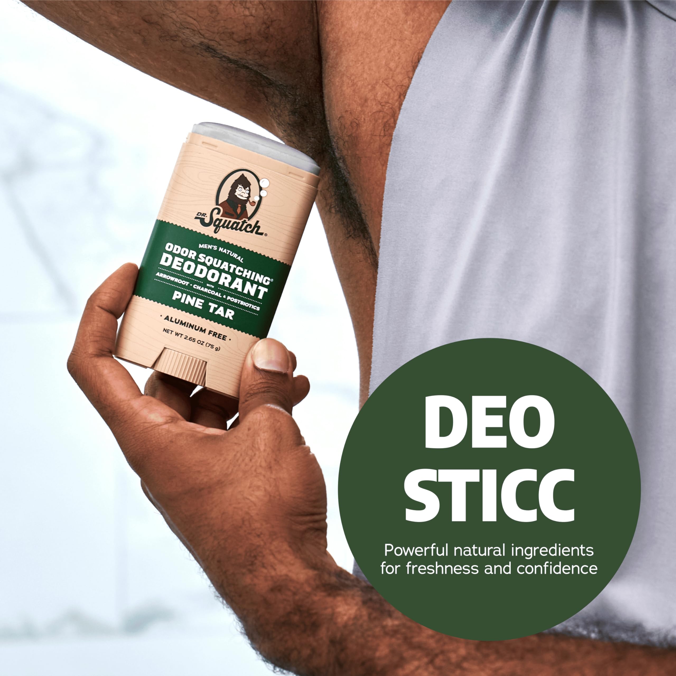 2-pack packaging for convenient defense against odor on the go.