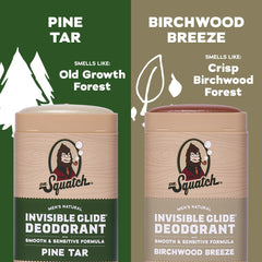 Dr. Squatch aluminum-free formula for odor protection