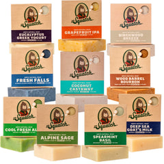 Dr. Squatch Coconut Castaway bar soap with tropical scent for a refreshing cleanse