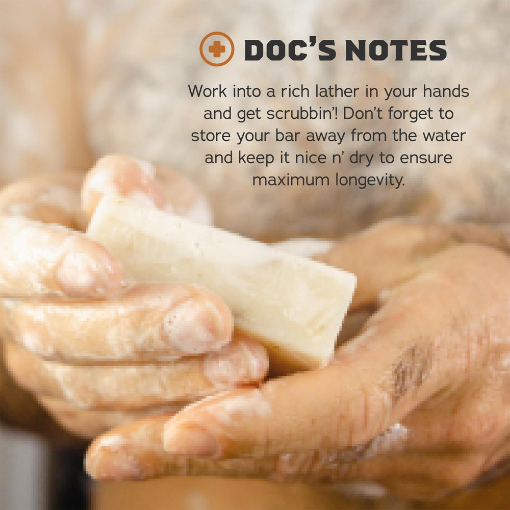 Dr. Squatch Eucalyptus Greek Yogurt bar—cooling notes for refreshed skin.