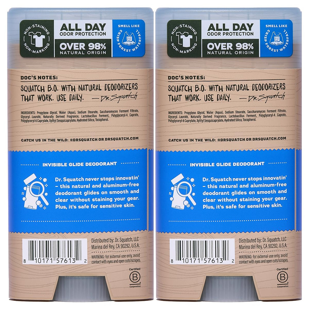 2-pack design supports ongoing protection without staining fabrics