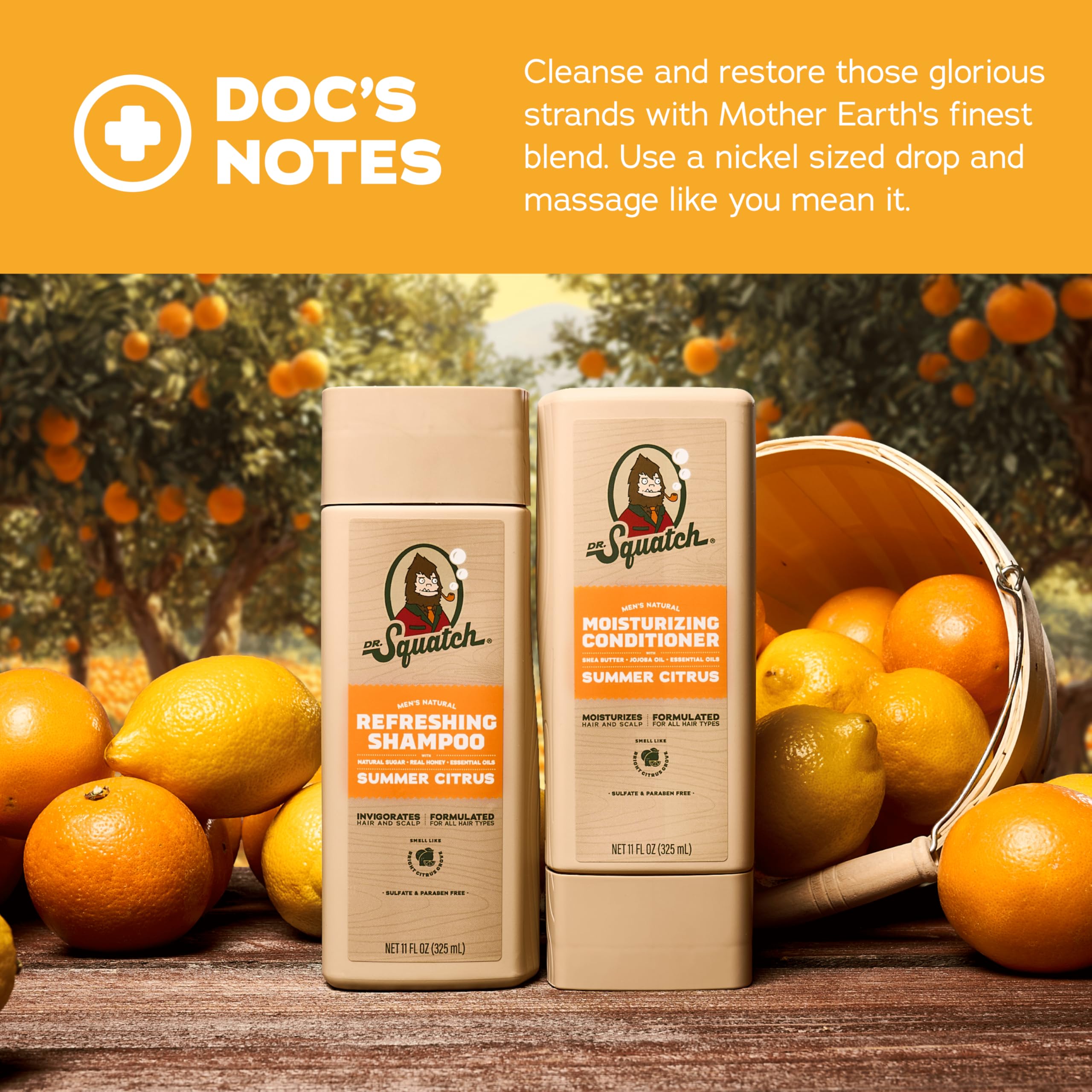 Dr. Squatch jojoba oil ingredient highlights natural moisturization for strands