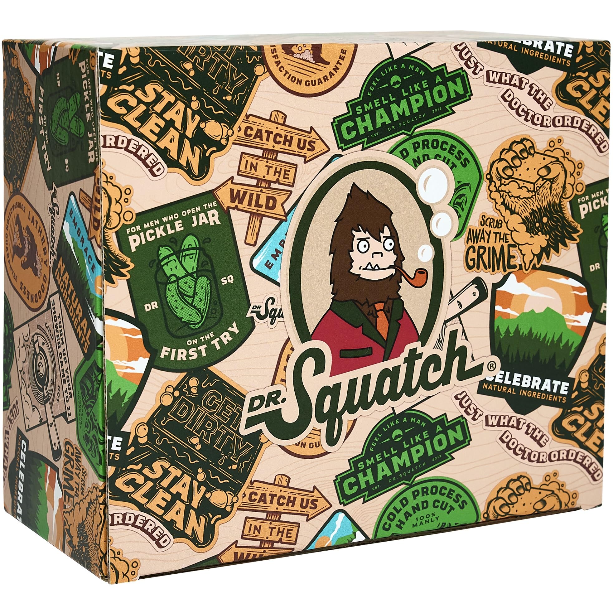Dr. Squatch naturally-derived fragrances delivering authentic outdoorsy vibes