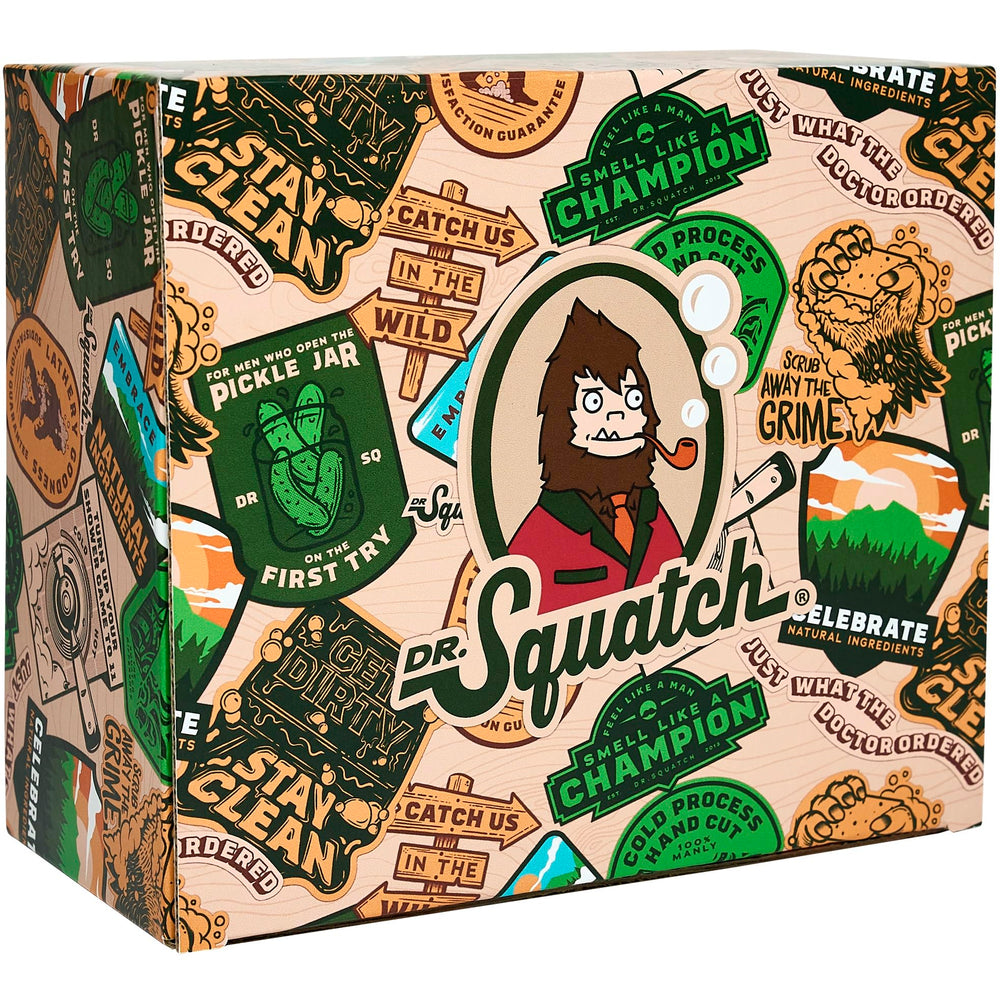 Dr. Squatch naturally-derived fragrances delivering authentic outdoorsy vibes