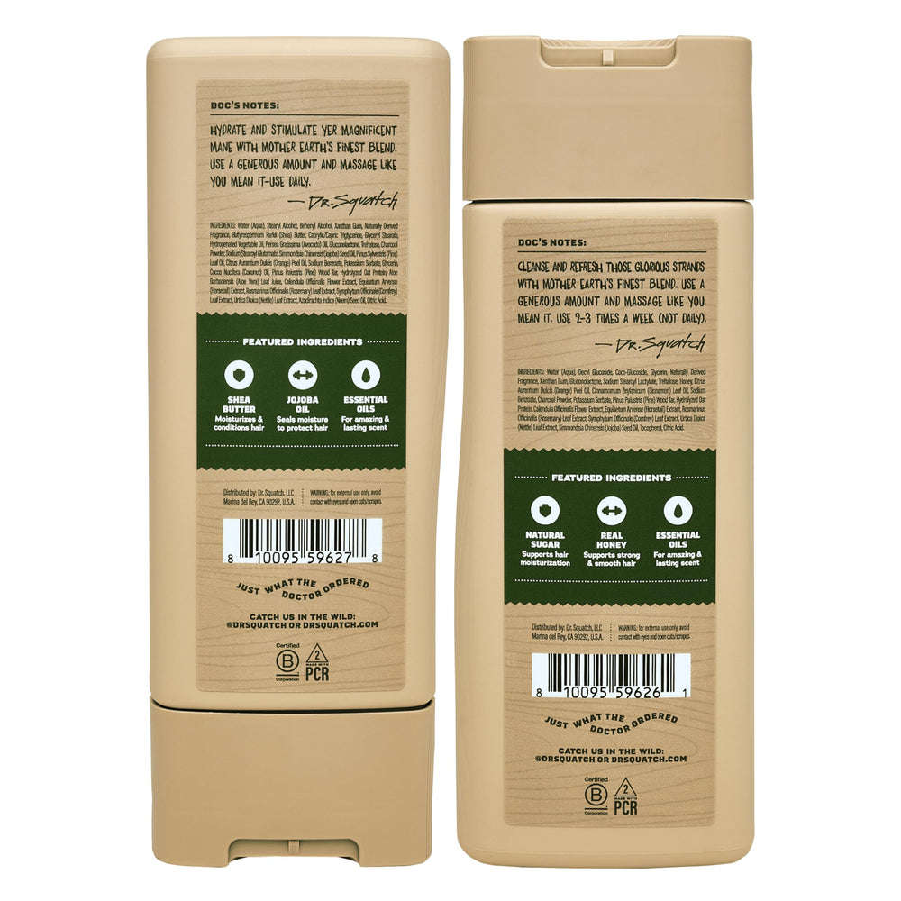 Dr. Squatch Shampoo lather closeup for lush foam and fresh scent.