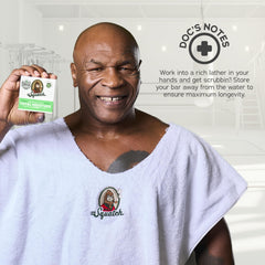 Dr. Squatch Total Moisture 3-pack back view with gift-ready packaging.