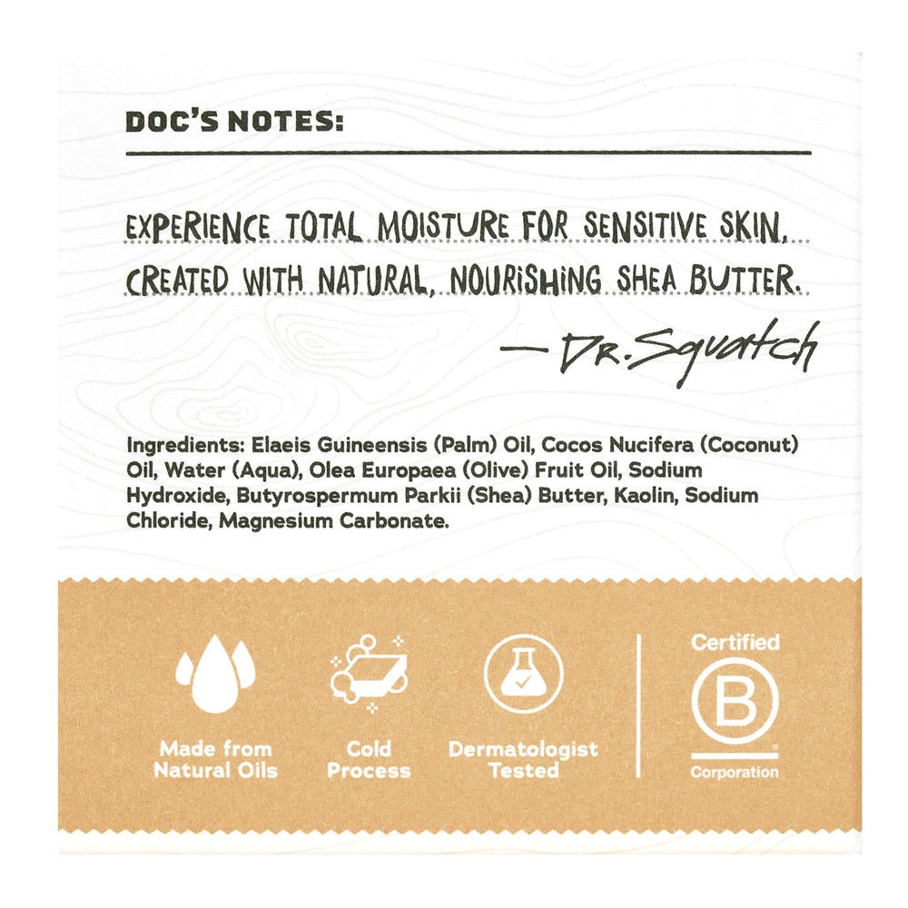 Dr. Squatch Total Moisture gift set ready for gifting.