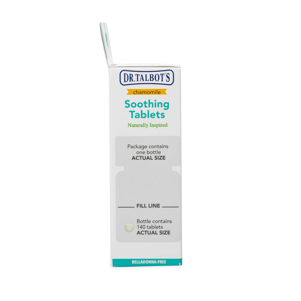 Dr. Talbot's chamomile tablets ideal for on-the-go use