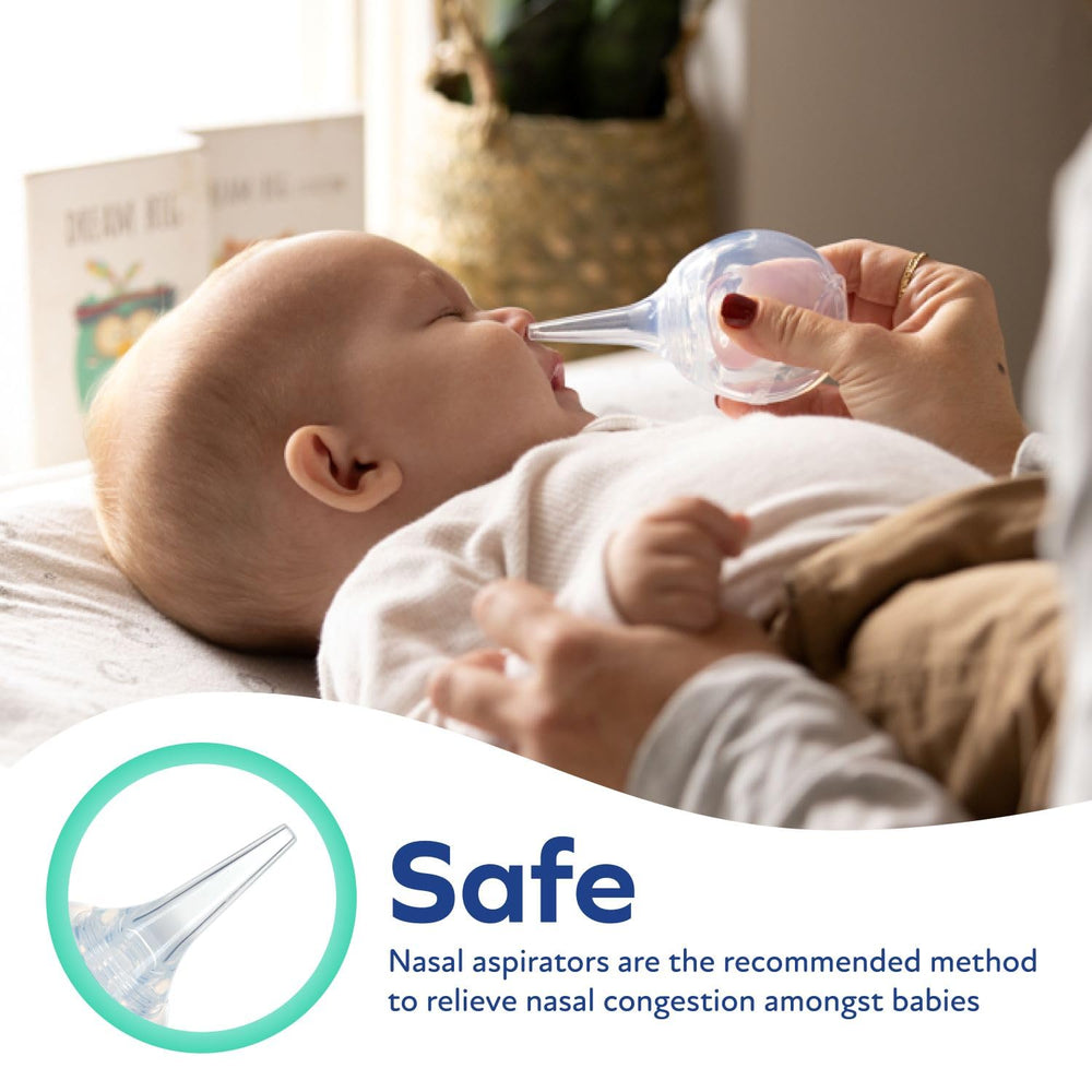Dr Talbot's nasal aspirator is dishwasher-safe for easy cleaning.