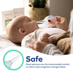Dr Talbot's nasal aspirator is dishwasher-safe for easy cleaning.