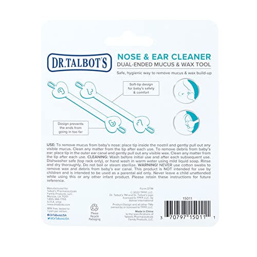 Compact on-the-go kit for quick nasal and ear cleaning.