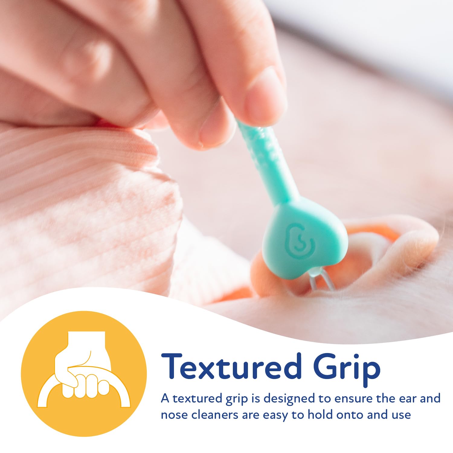 Safe design prevents tools from going too far for baby use.