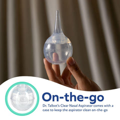 Dr Talbot's storage case with nasal aspirator keeps on-the-go relief organized.