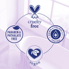 Dr Teal's scrub in your shower for gentle exfoliation and a fresh start.