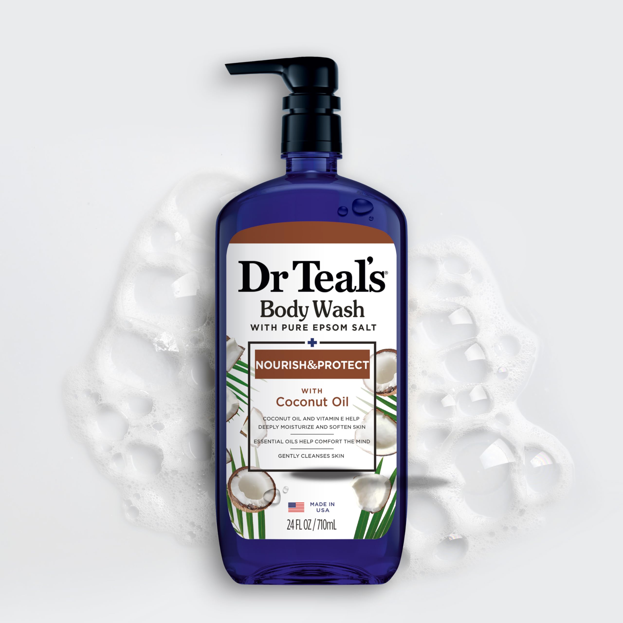 Dr Teal's essential oils scent suggesting calm mood