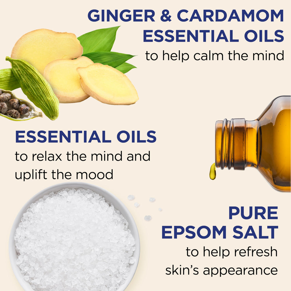 Bath time with Dr Teal's Cozy Vanilla Season soothes tense muscles.
