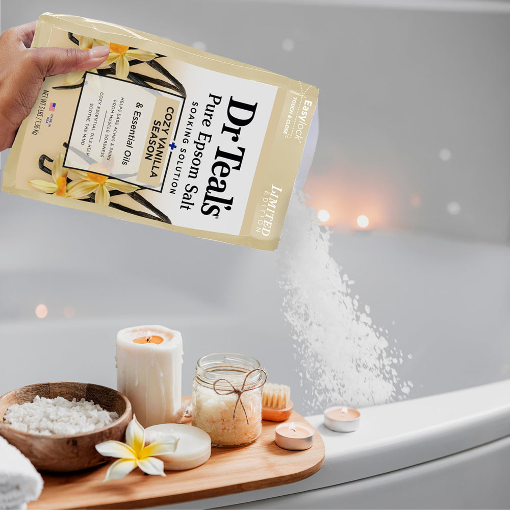 Vanilla spice vetiver notes refresh the senses during bath time.