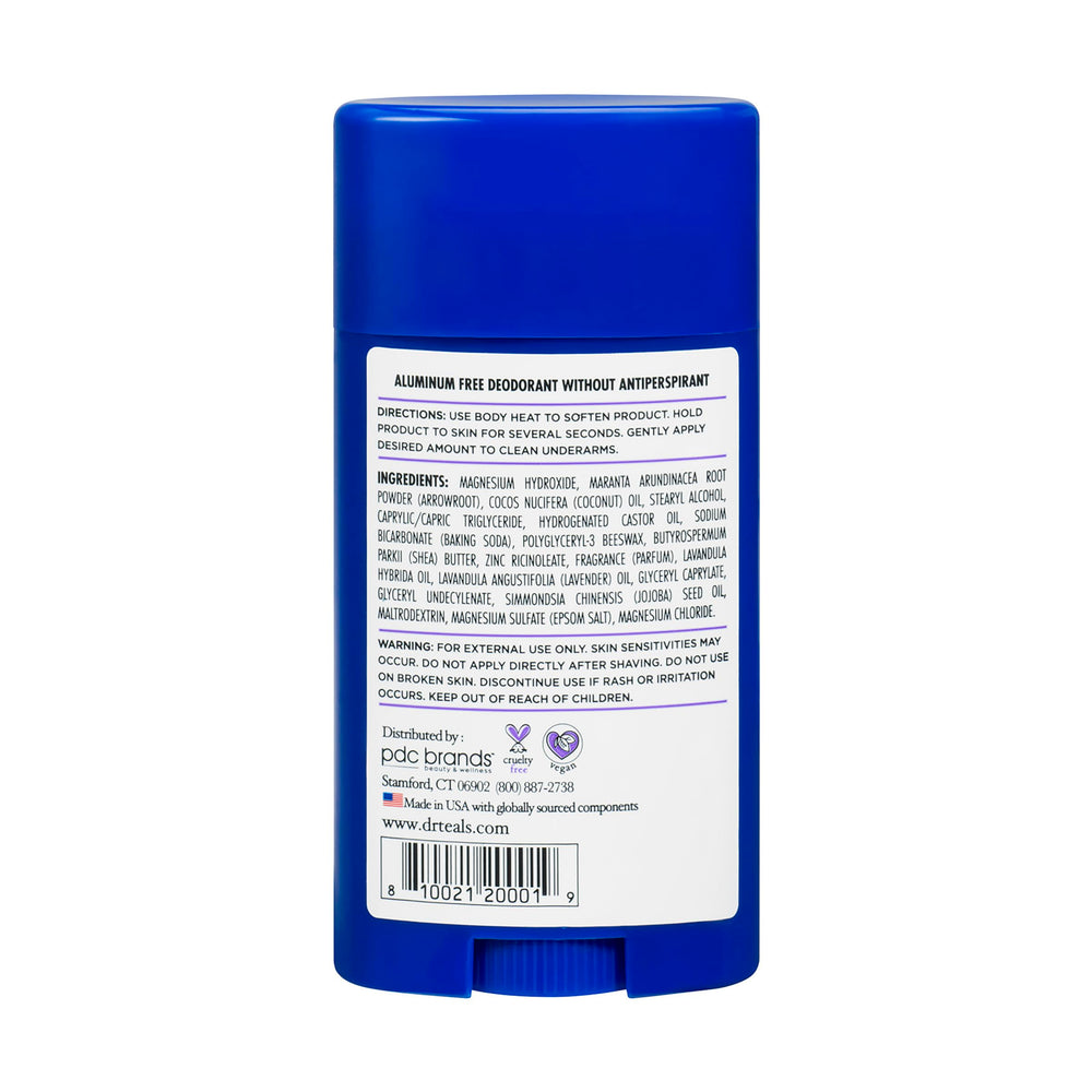 Dr Teal's daily protection with aluminum-free formula