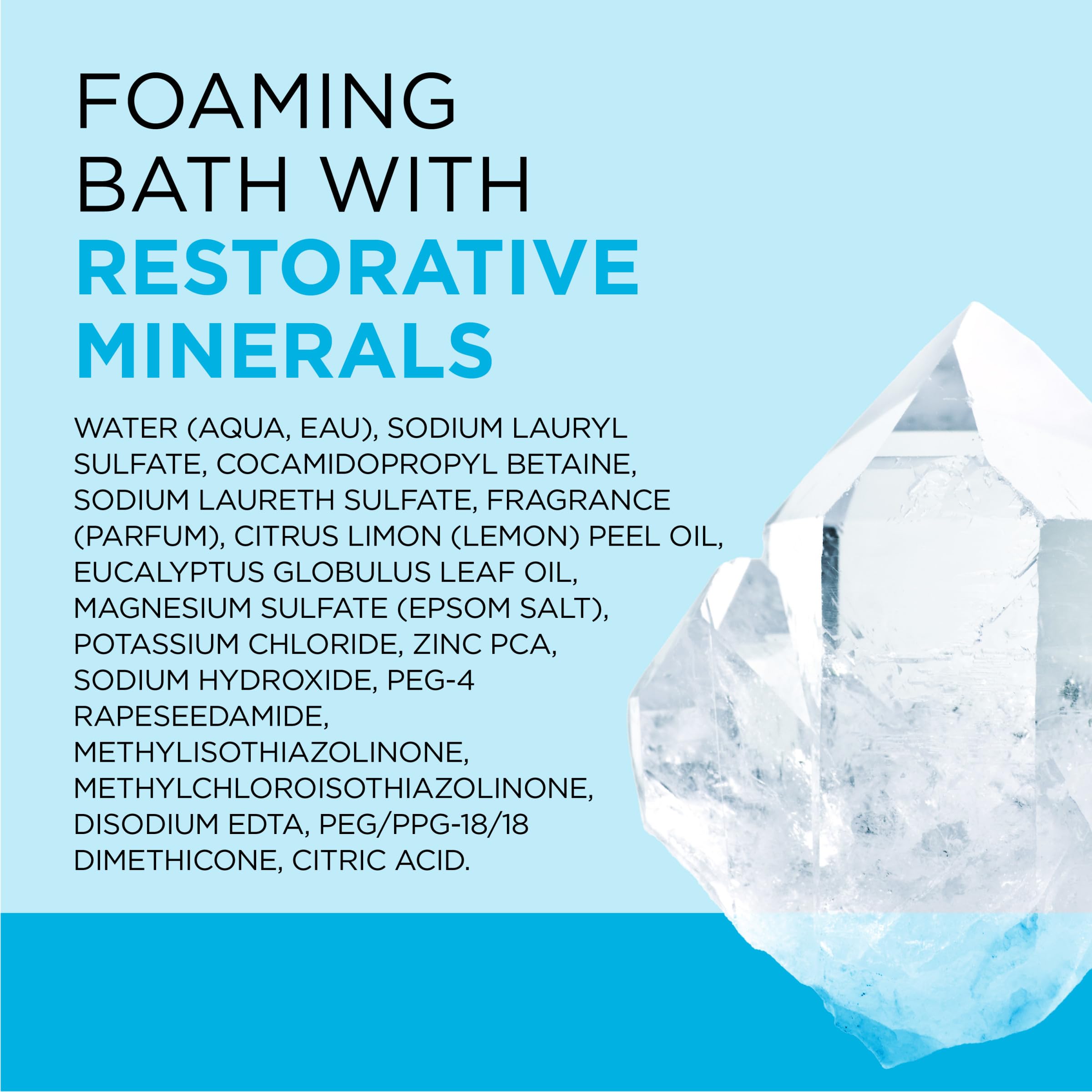 Dr Teal's foaming bath spa scene inspires a relaxing evening soak.
