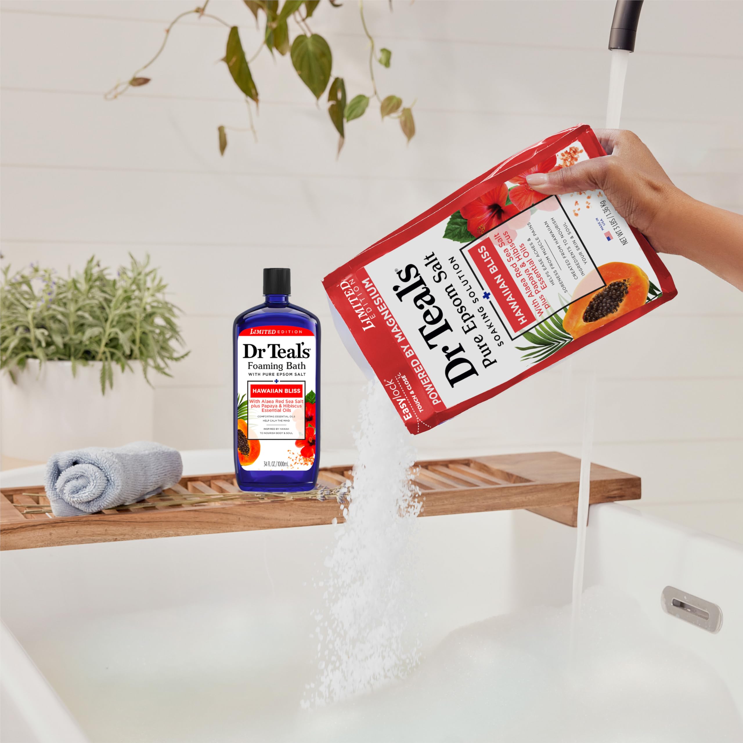 Vegan and cruelty-free status supports ethical bath rituals.