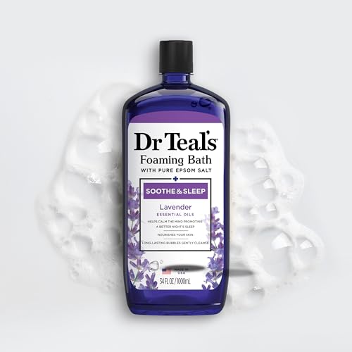 Dr Teal's paraben-free and phthalate-free formulation emphasis.