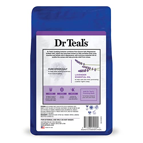 Dr Teal's 3 lb four-pack offers bulk convenience.