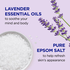Dr Teal's Pure Epsom Salt magnesium soak close-up