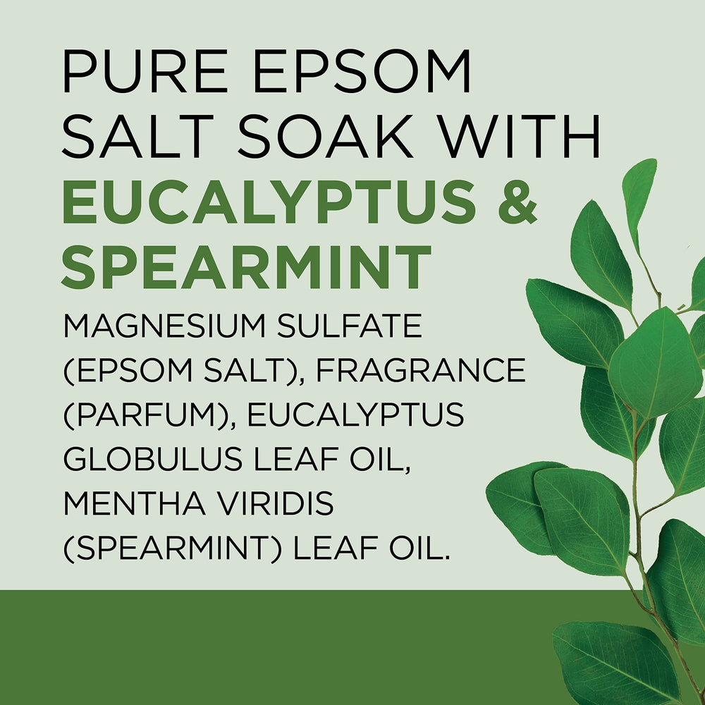 Natural essential oils in Dr Teal's salt enhance mood during a bath