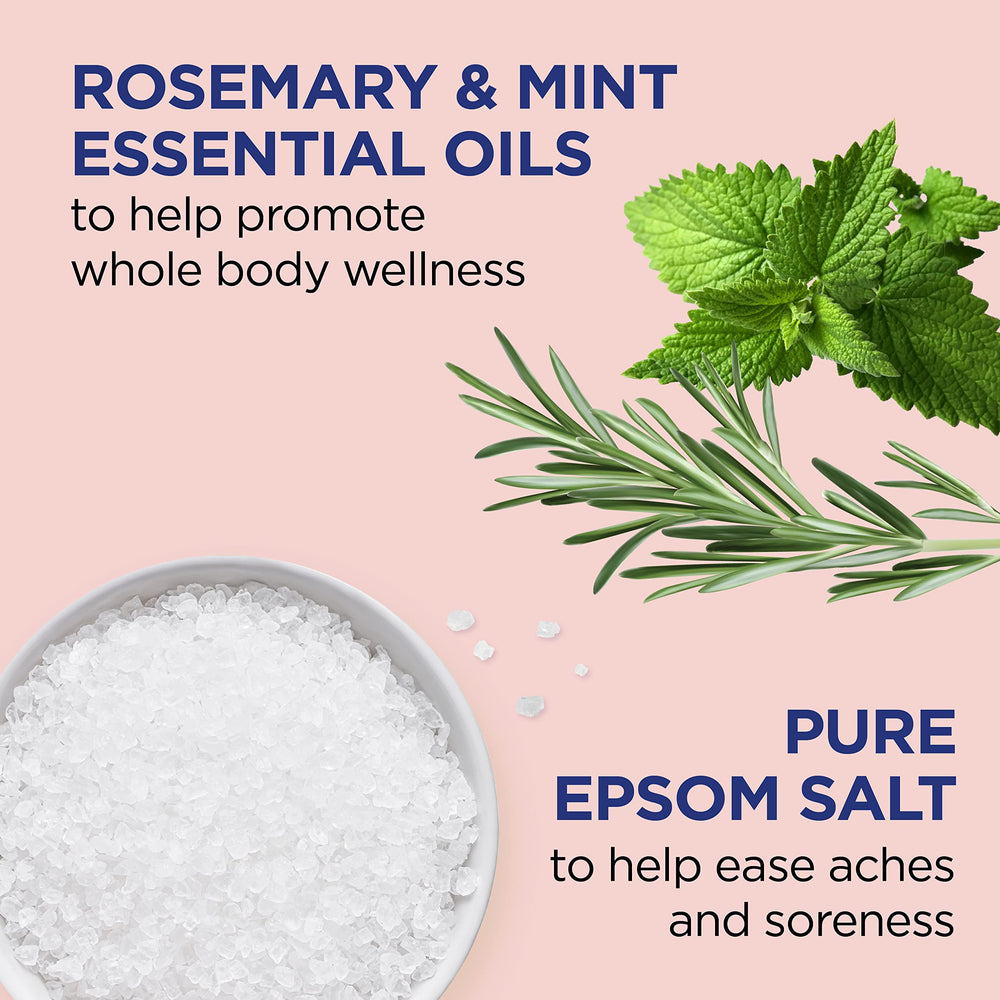 Packaging box for Dr Teal's Pure Epsom Salt Soak pack
