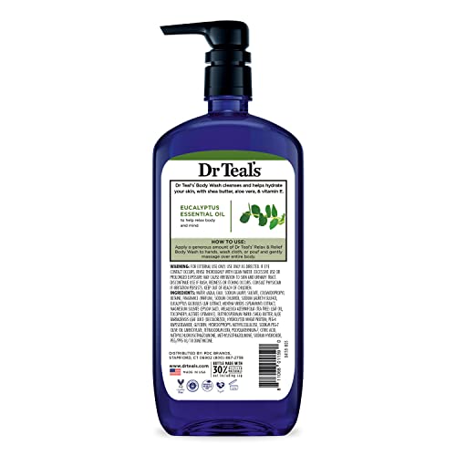 Gift-ready packaging featuring Dr Teal's Relax and Relief