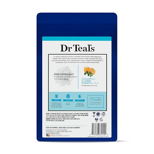 Dr Teal's Restorative Minerals bath scene emphasizing skin revitalization and relaxation.