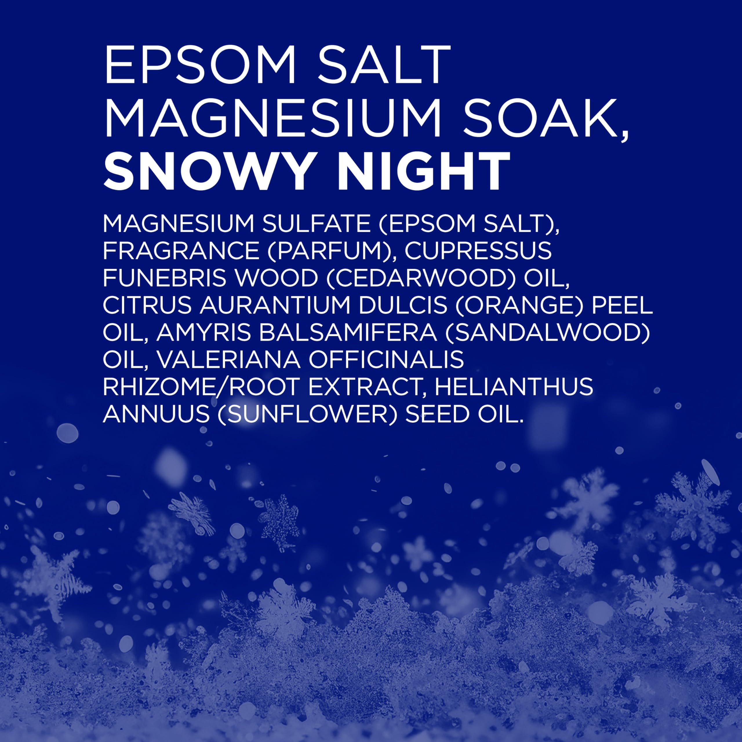 Dr Teal's Snowy Night formula is paraben-free and cruelty-free.