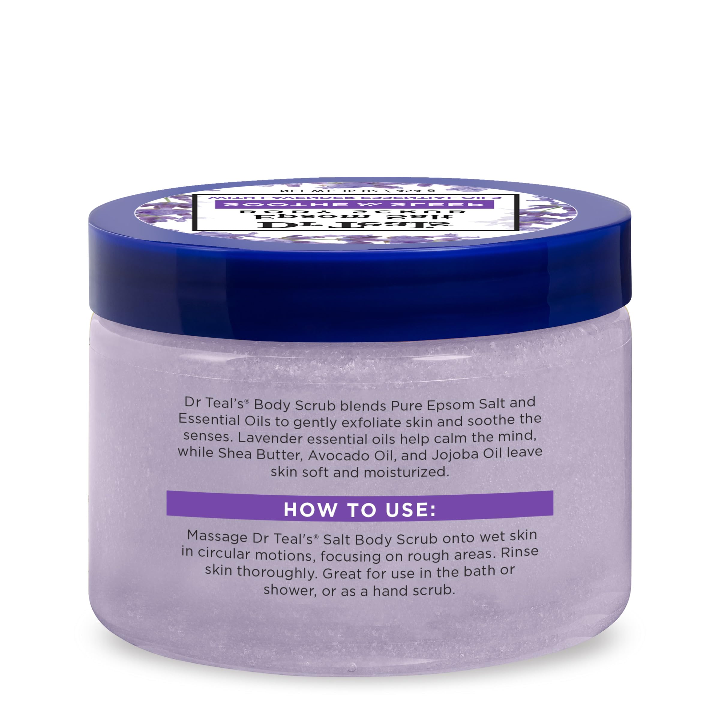 Dr Teal's vegan cruelty-free label signals ethical skincare choices.