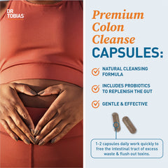 Dr. Tobias Colon Cleanse gut health concept image suggesting gentle detox